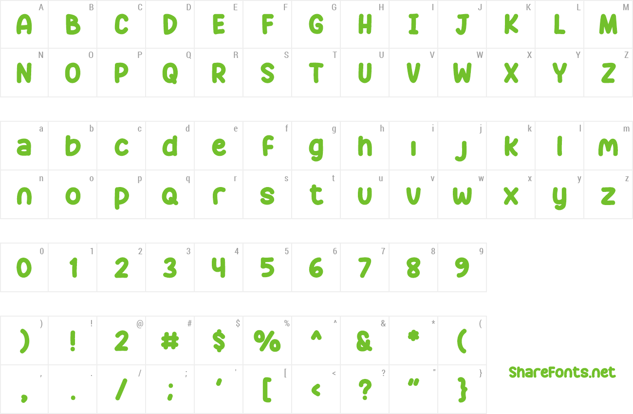 Font Kids Bus preview